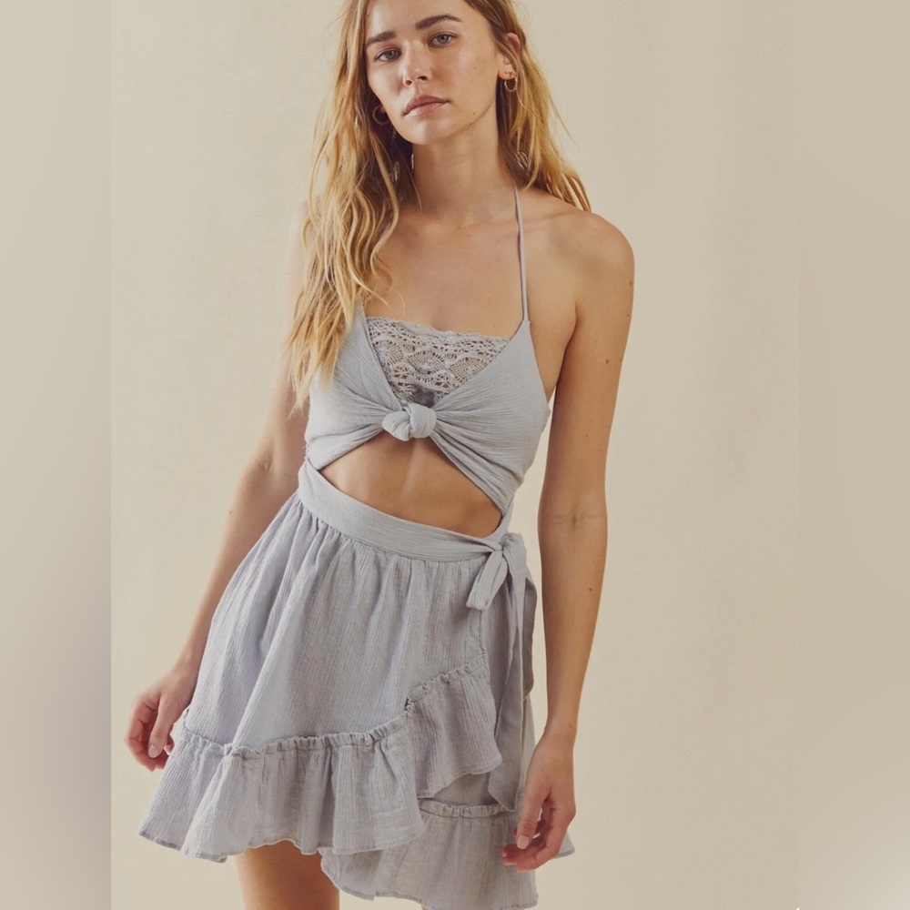 Free People The Real Deal Mini Dress